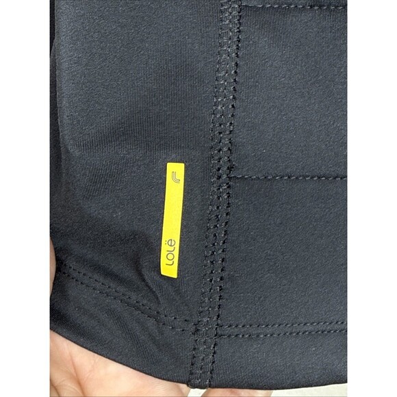 (R7) Lolë Long Sleeve ACTIVE WEAR TOP MOCK NECK SIZE XS, BLACK FULL ZIP - Picture 9 of 16